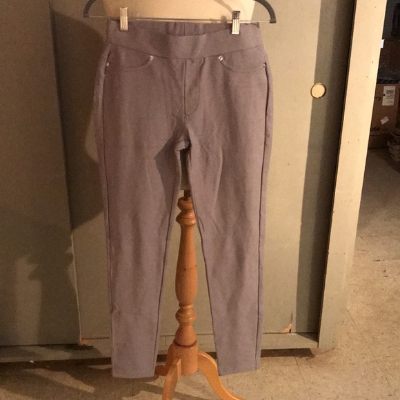 Slip on pant lot size small Michael Kors gray Kay Unger black (2) Rachel Zoe GUC - Picture 2 of 15